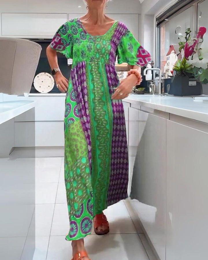 Melania | Colourful Bohemian Dress