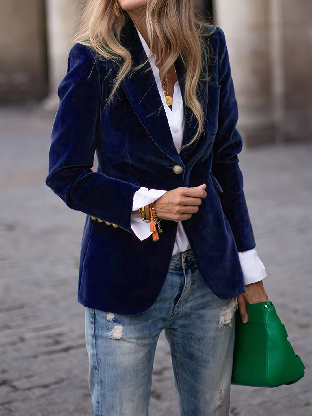 MARNIE™| TAILORED VELVET BLAZER
