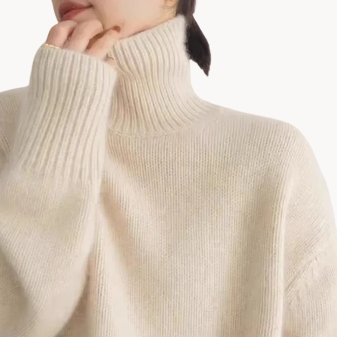 Juliette - Premium Fine Knit Roll Neck