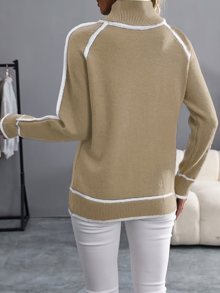 Janice - High Neck Jumper