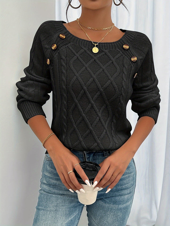 Bella – Cable Knit Jumper