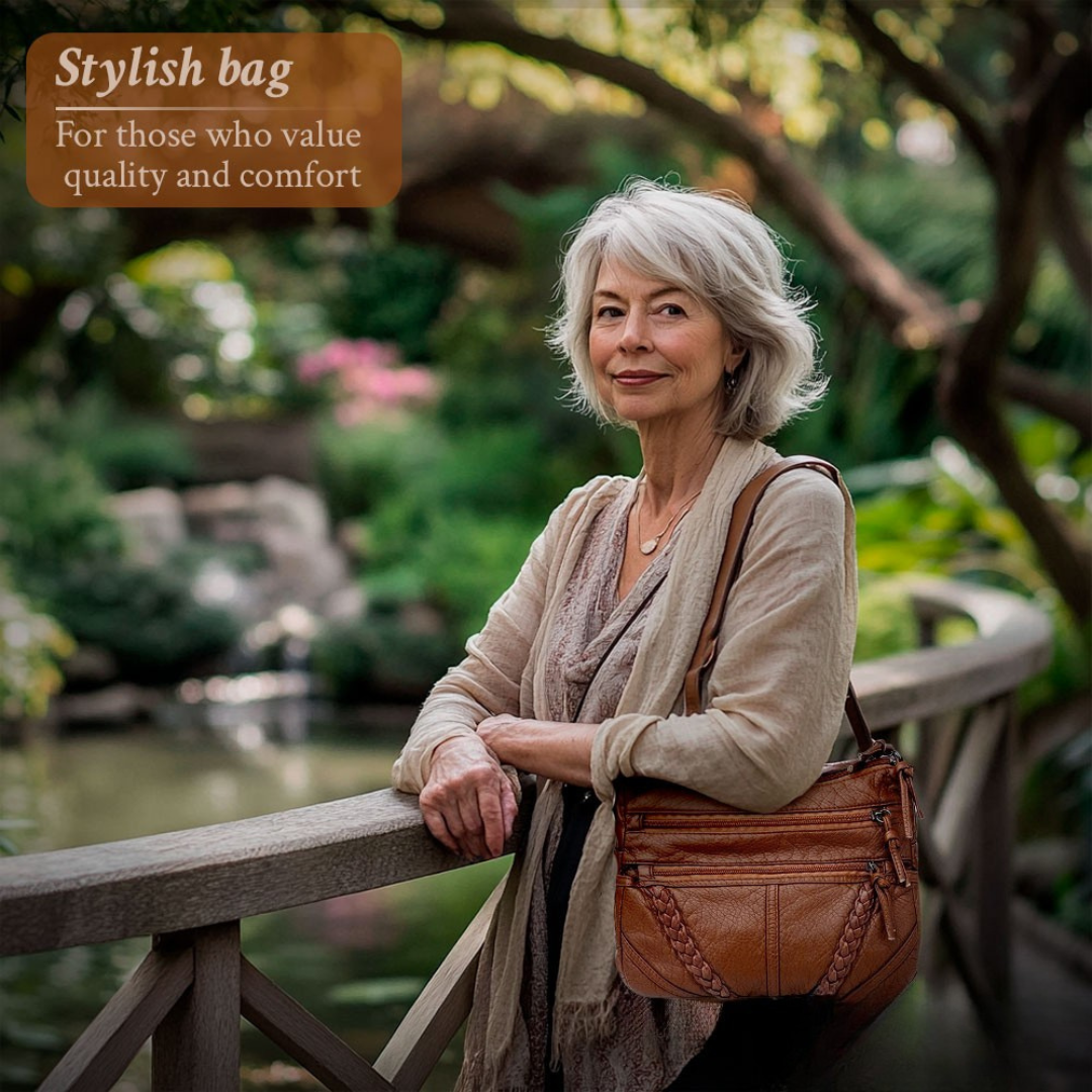 Ellen - Classic Harmony Leather Bag
