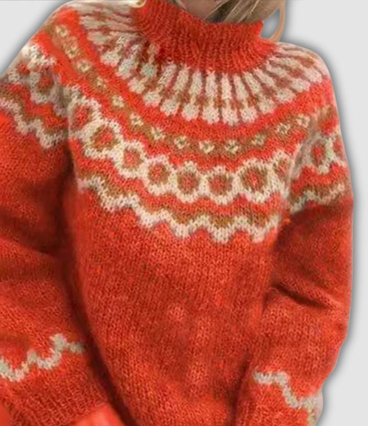 THE SERAPHINE RETRO TURTLENECK SWEATER