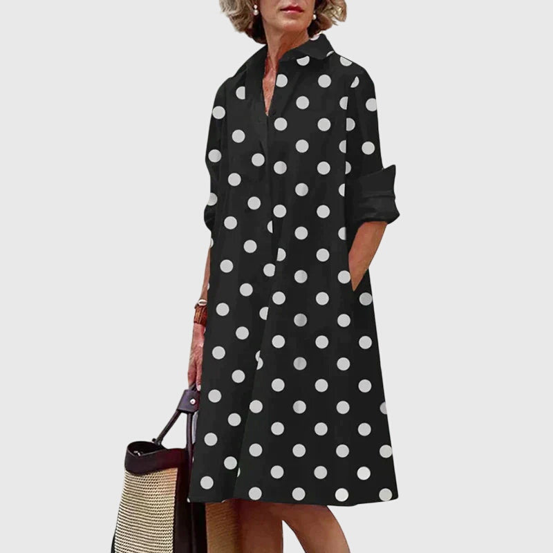Paige Elegant Dress With Pockets