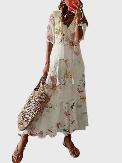 Amalia Boho Vintage Summer Dress