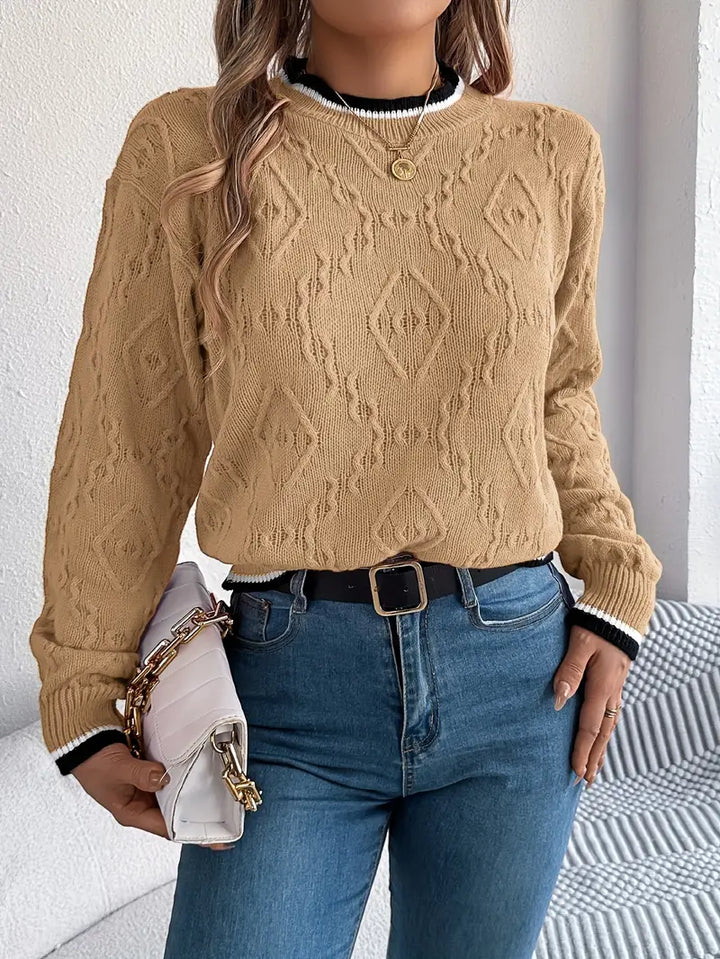 Verity - Elegant Striped Sweater