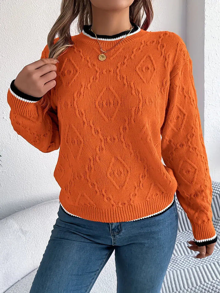 Verity - Elegant Striped Sweater