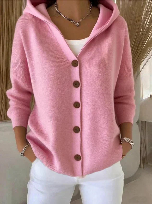 Janet – Trendy Hooded Cardigan