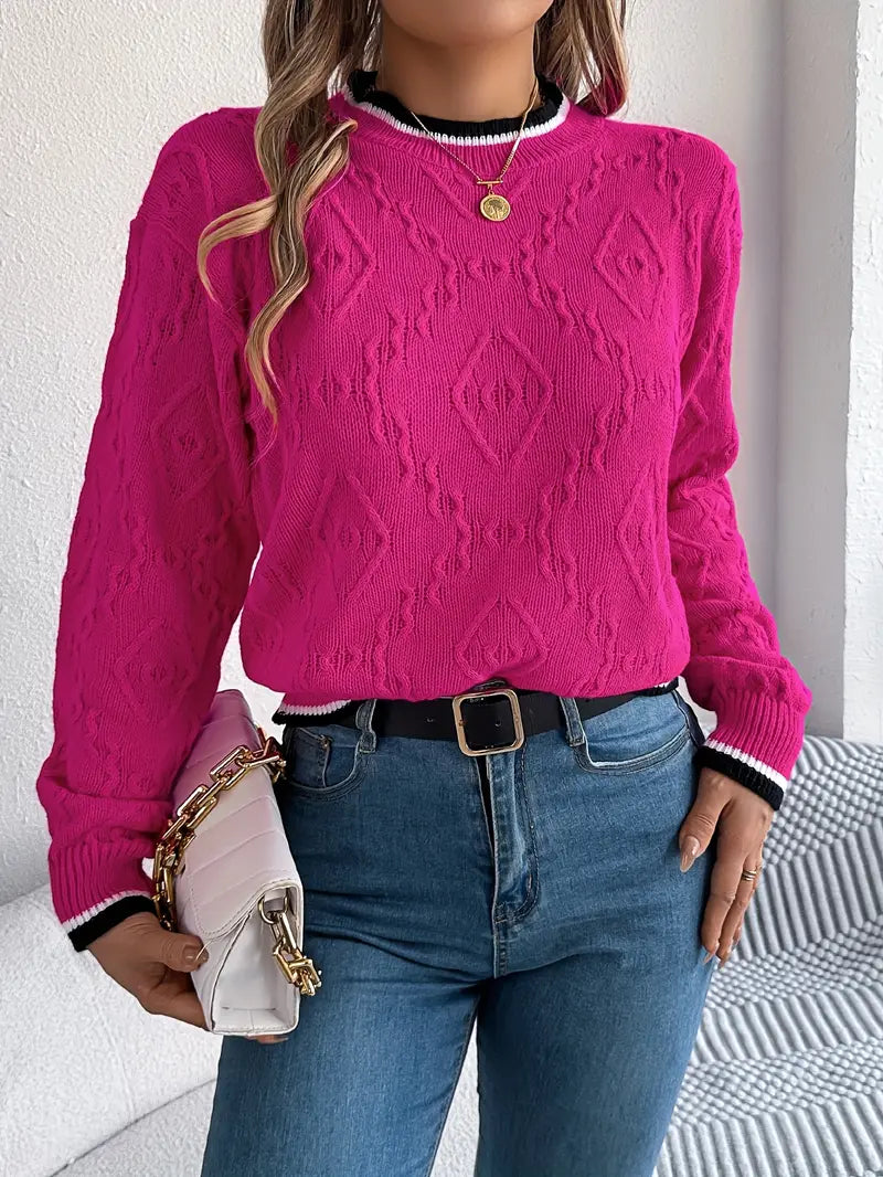 Verity - Elegant Striped Sweater
