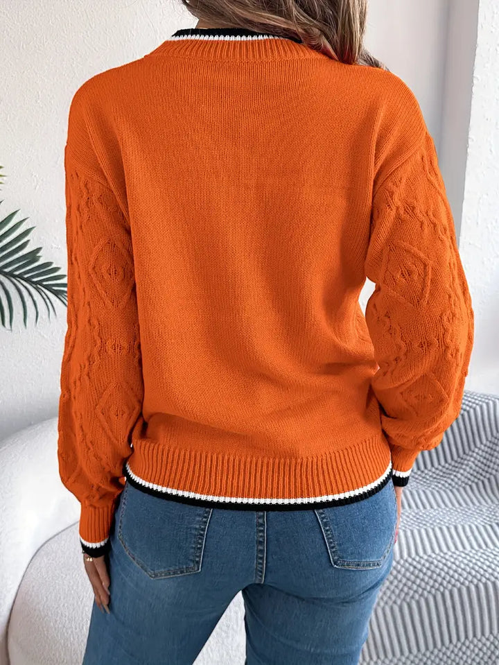Verity - Elegant Striped Sweater