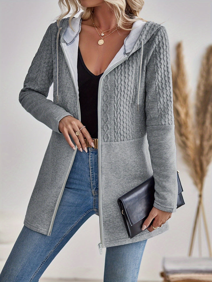 Valentina – Knitted Zip Hoodie