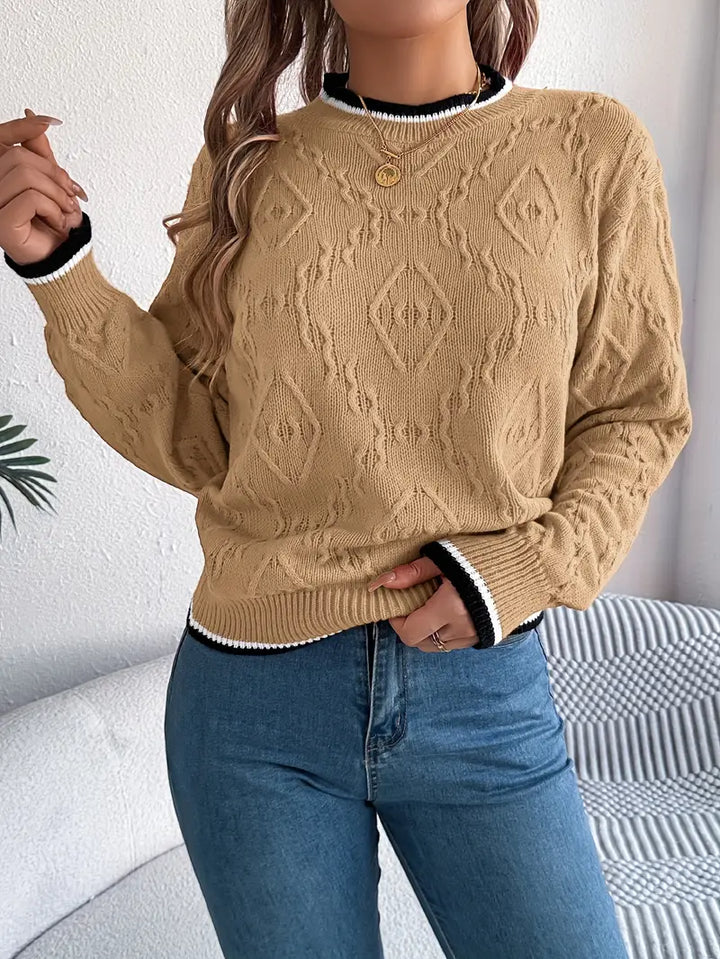 Verity - Elegant Striped Sweater