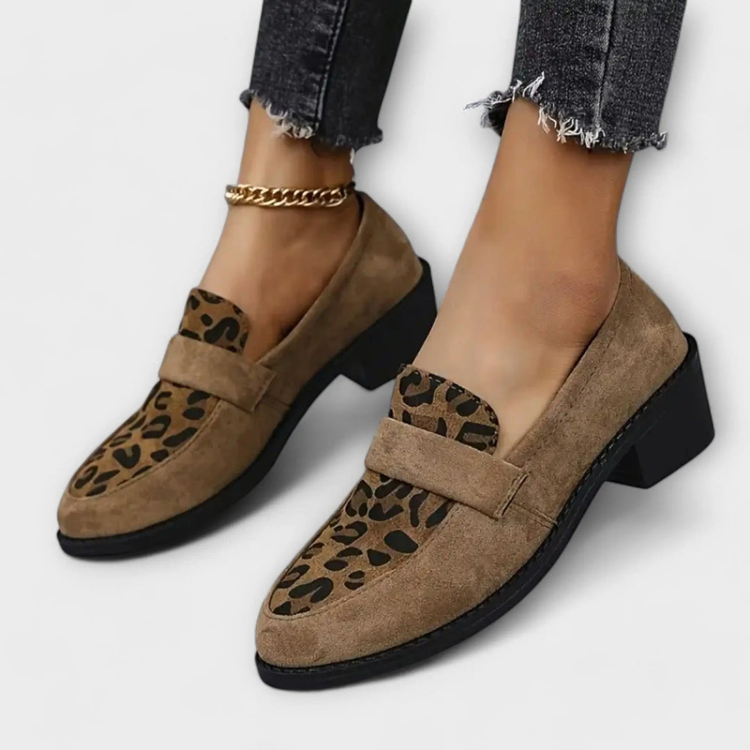 Karla Shoes with Animal Print