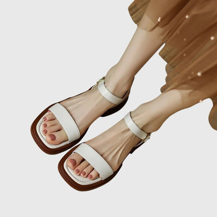 Celestia Orthopedic Leather Sandals