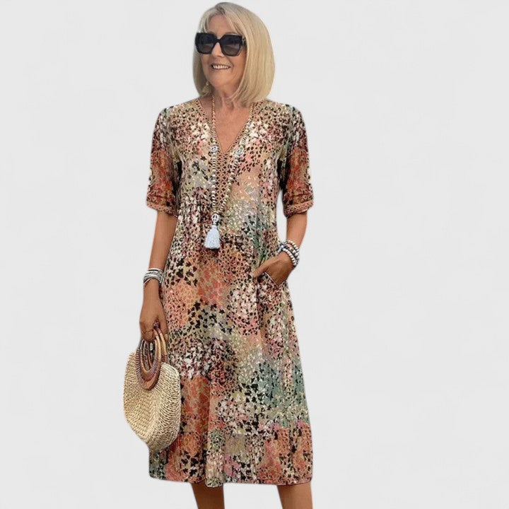 Isolde Stylish Midi Dress