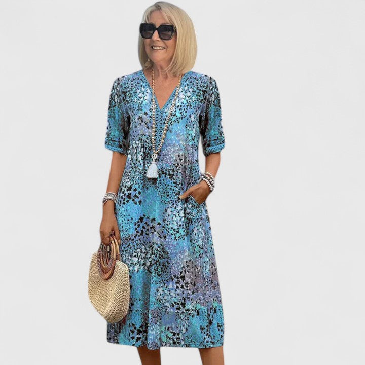 Isolde Stylish Midi Dress