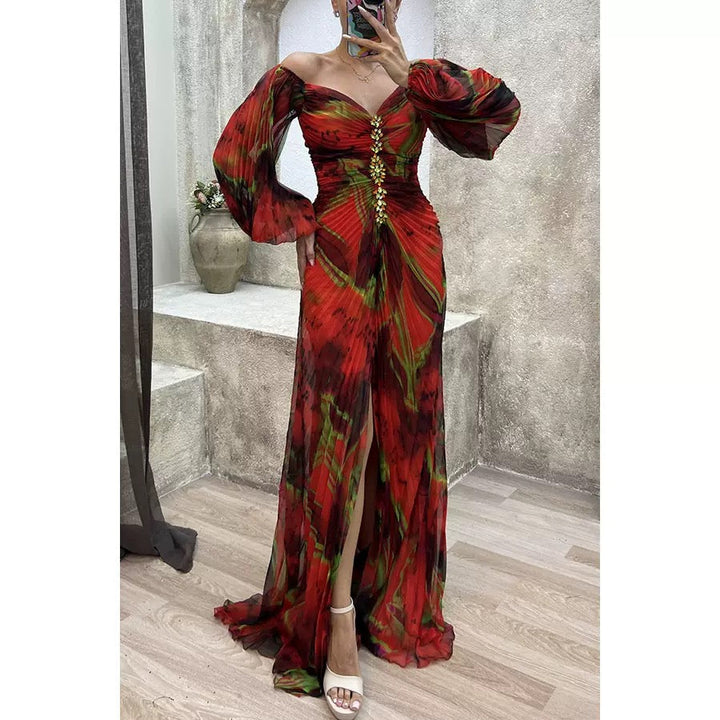 Elodie | Sunset Flow Maxi Dress