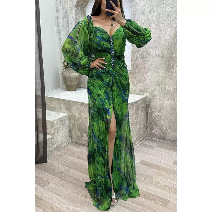Elodie | Sunset Flow Maxi Dress