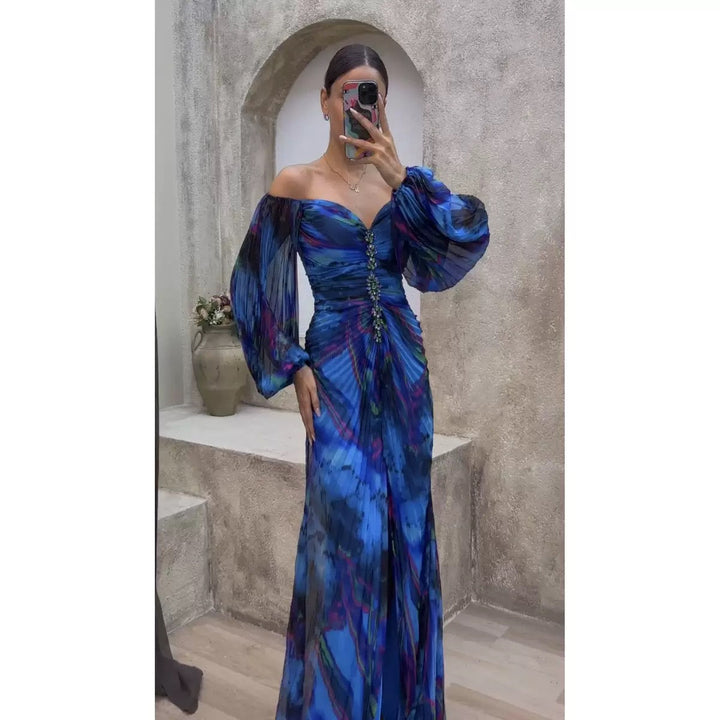 Elodie | Sunset Flow Maxi Dress
