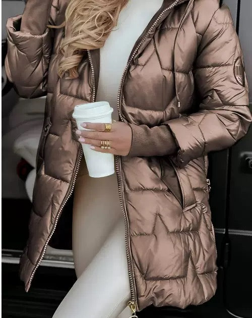 Jessy™ | Luxe Hooded Puffer Jacket