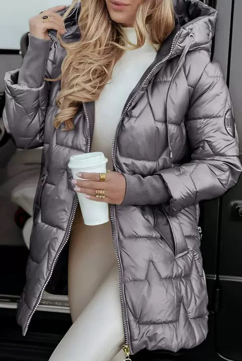 Jessy™ | Luxe Hooded Puffer Jacket