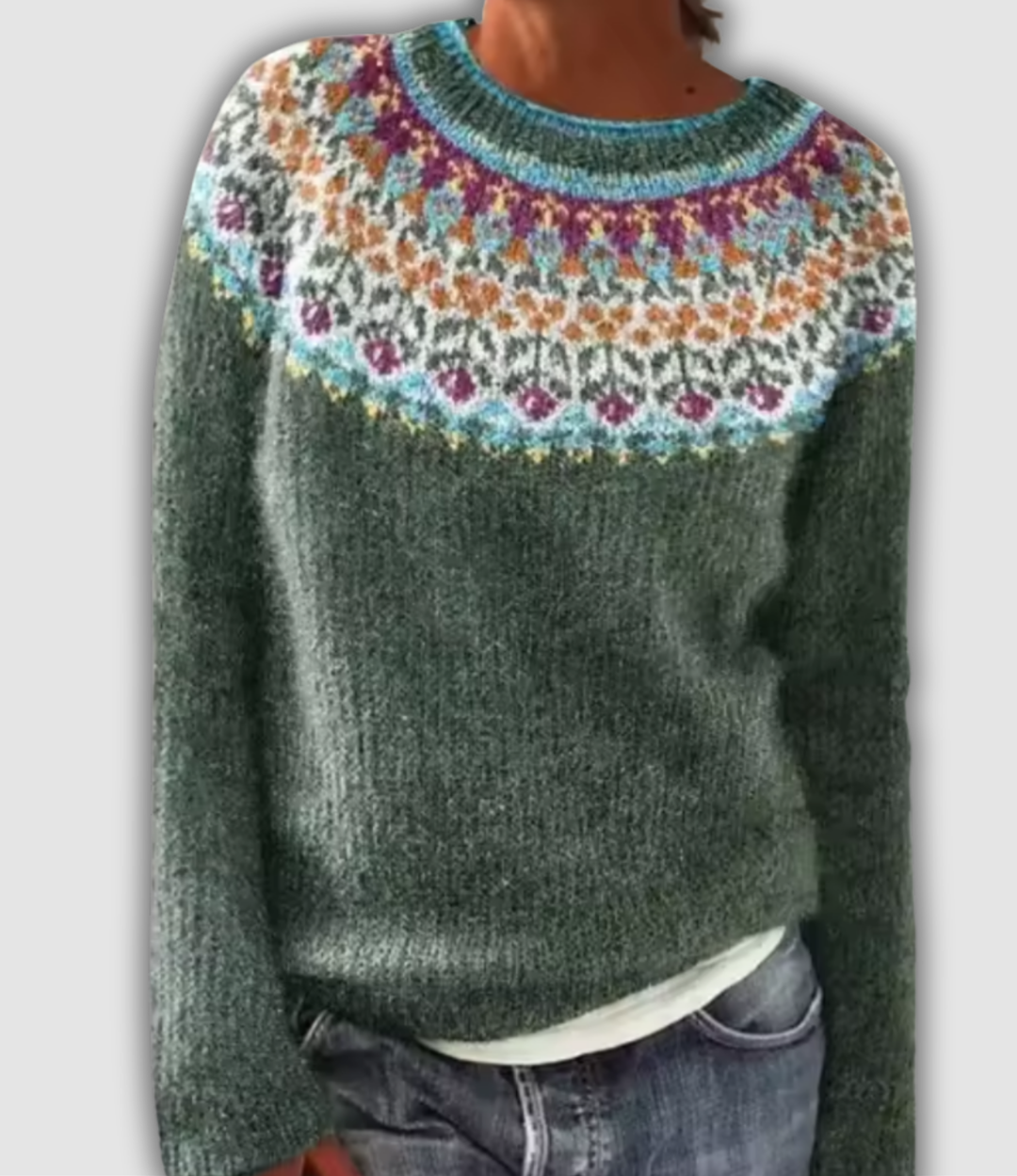 THE AVELINE RETRO SWEATER