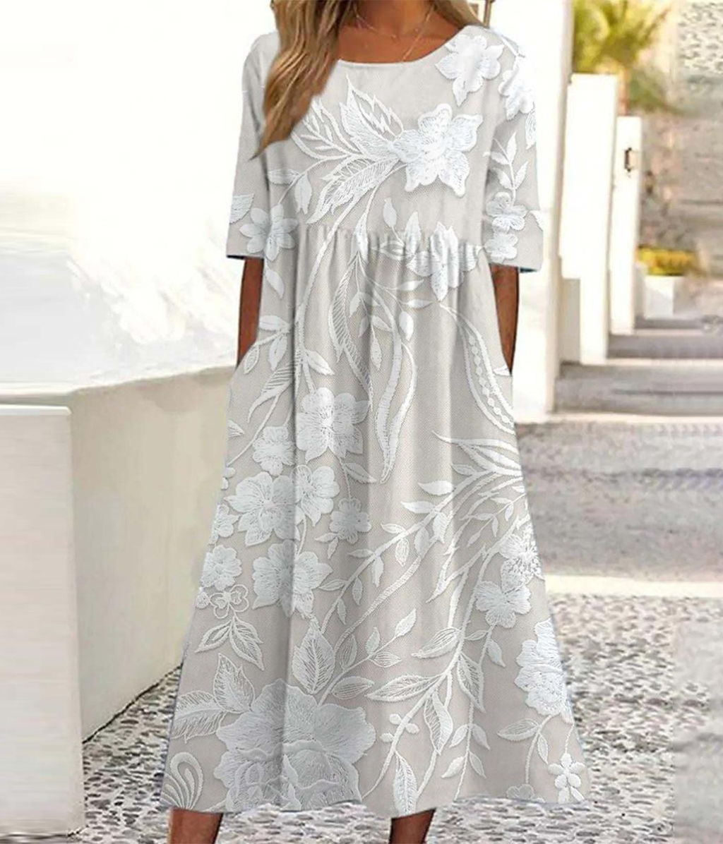 Mila | Classic Midi Dress