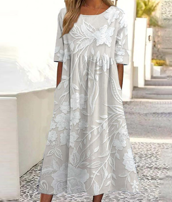 Mila | Classic Midi Dress