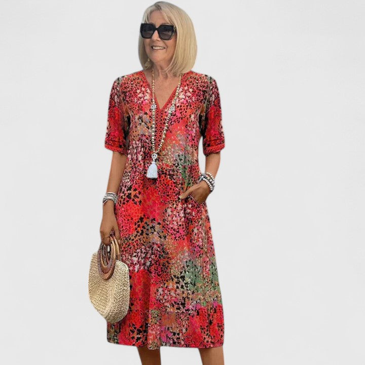 Isolde Stylish Midi Dress