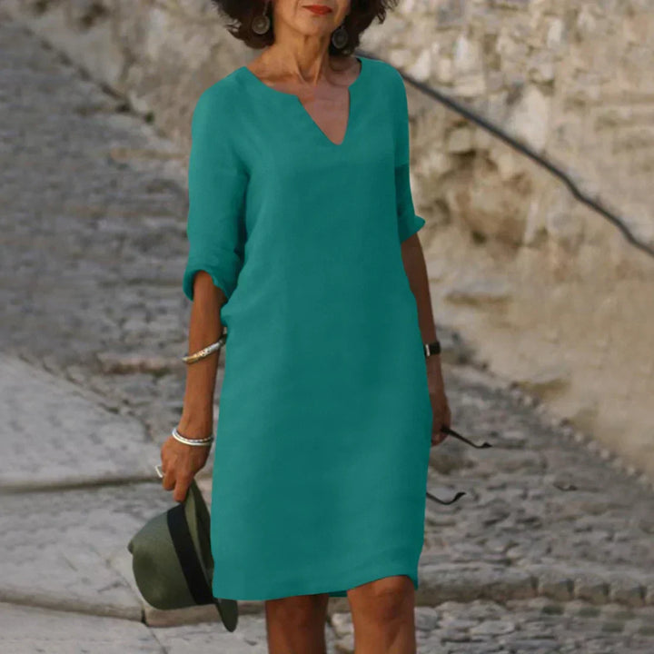 Alessia | Comfortable Linen Dress