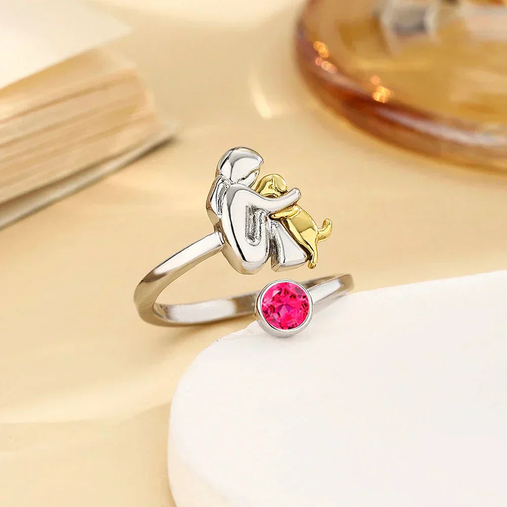 Rose™ - Dog Icon Ring