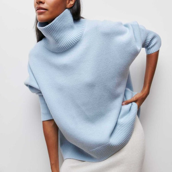 Margot - Knitted Roll Neck Jumper