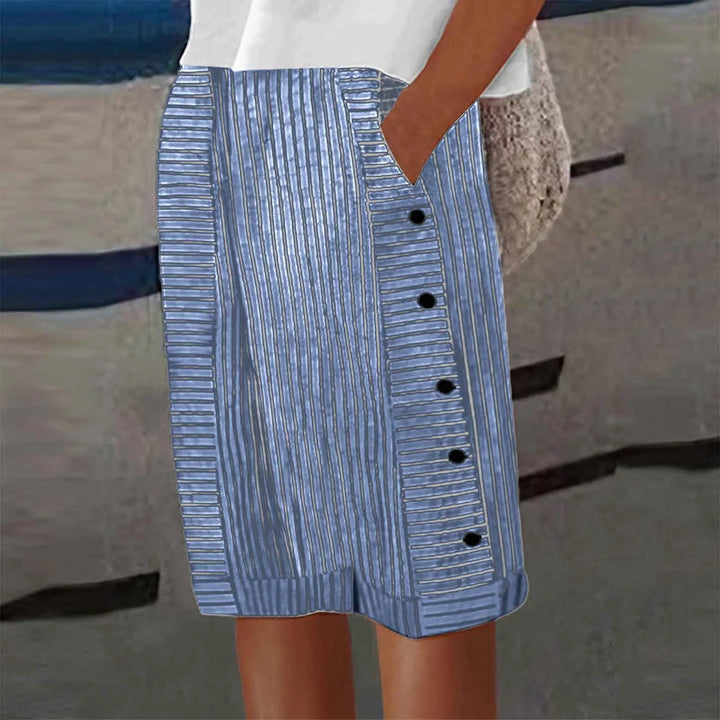 Isla | Button-Cropped Pants