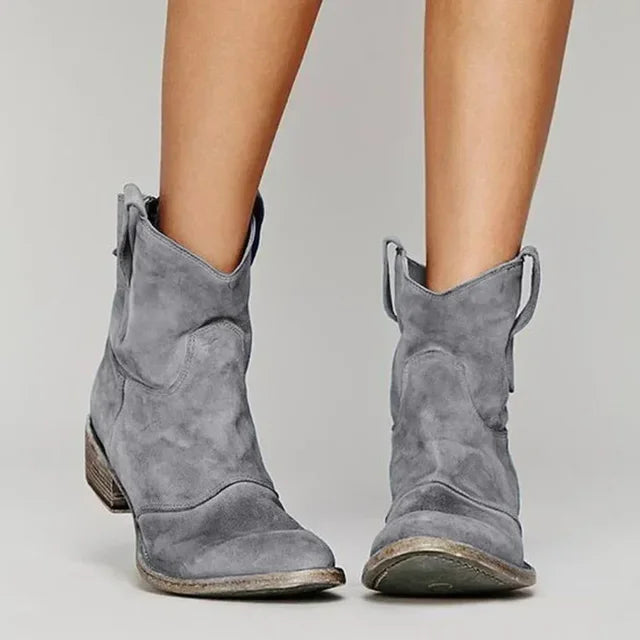 Camellia Stylish Cowboy Boots