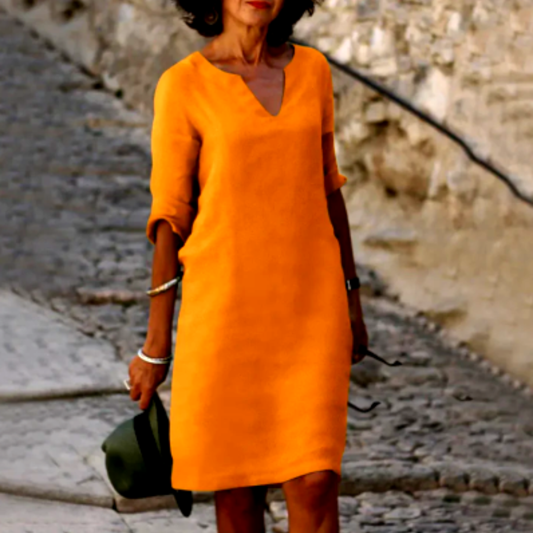 Alessia | Comfortable Linen Dress