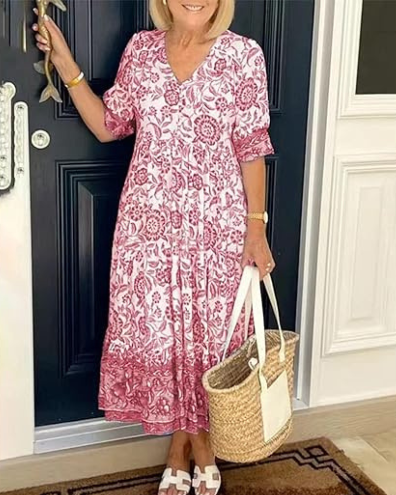 Emma | Elegant and Airy Floral Dress