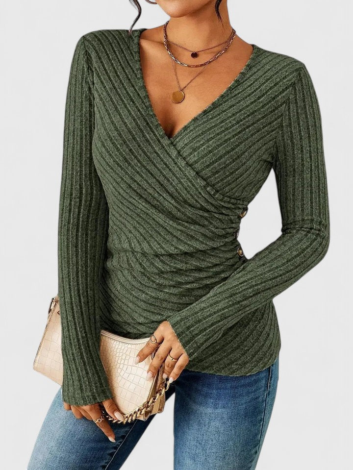 Vera Sophisticated Tucking Top