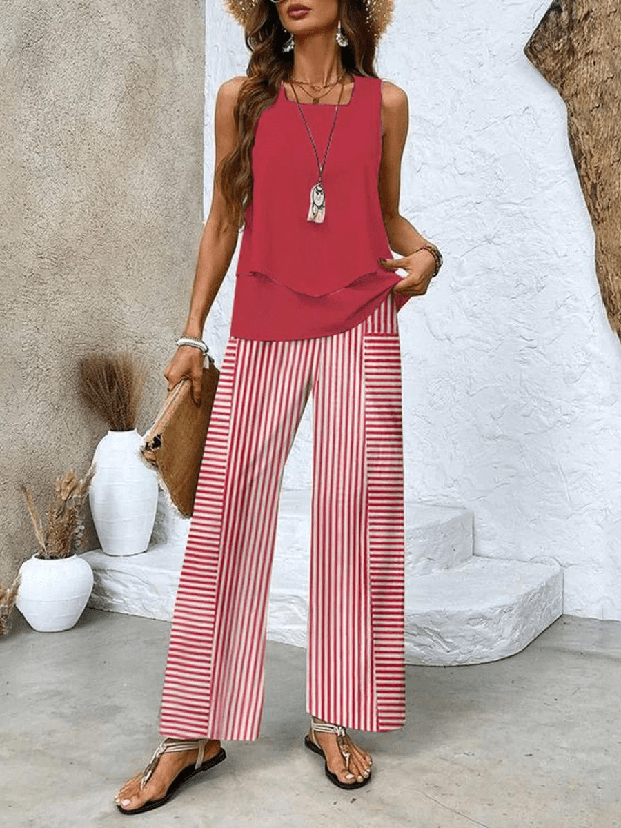 Selene | Elegant Two-Piece Summer Set