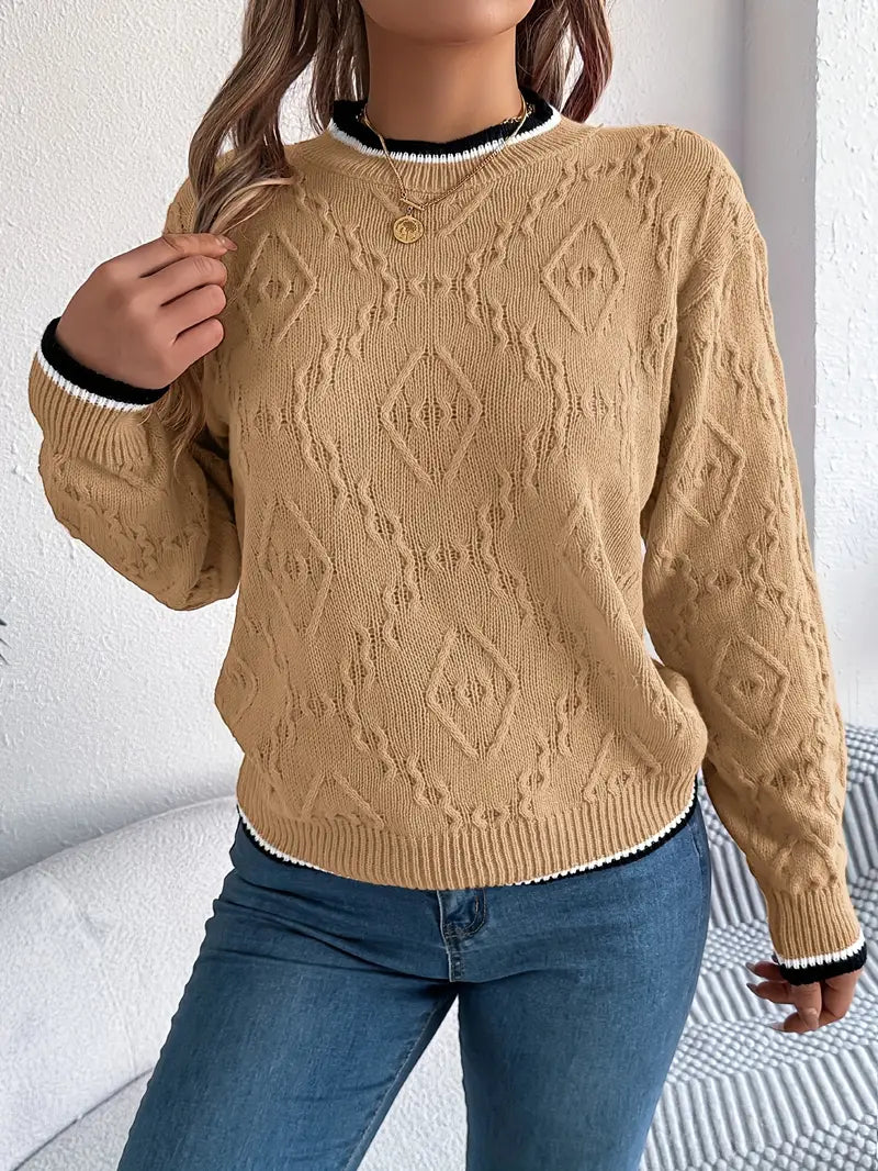 Verity - Elegant Striped Sweater