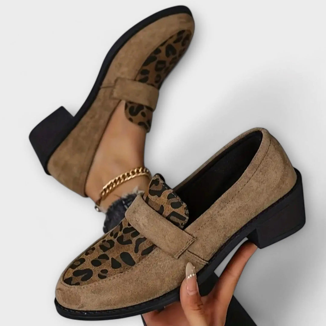 Karla Shoes with Animal Print
