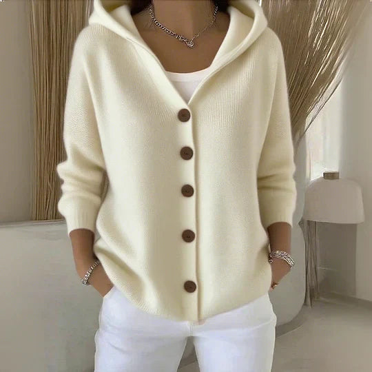 Janet – Trendy Hooded Cardigan