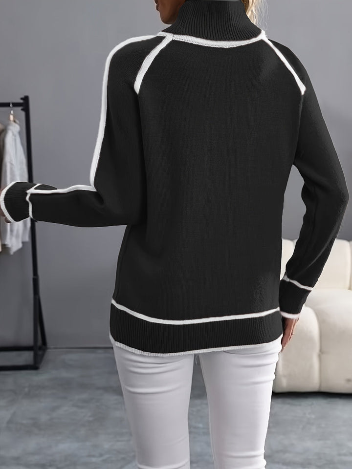 Janice - High Neck Jumper