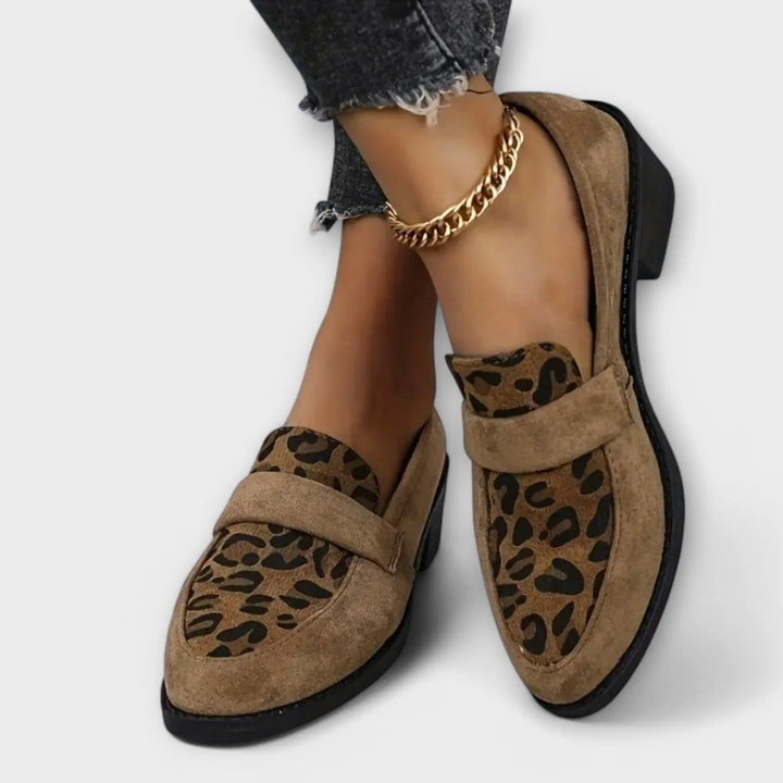 Karla Shoes with Animal Print