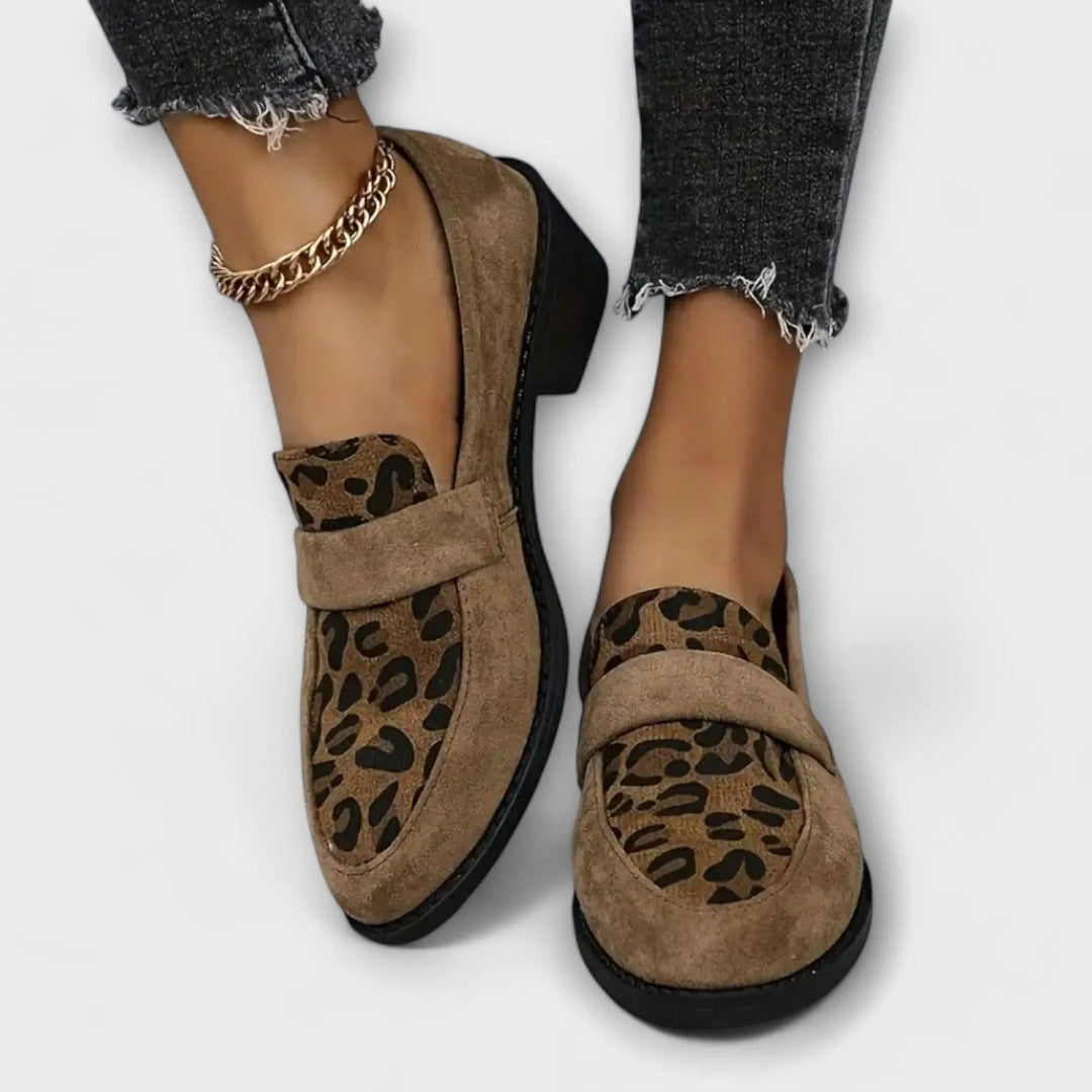 Karla Shoes with Animal Print