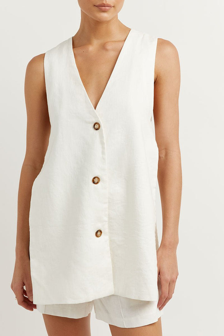 Averly | Elegant Sleeveless Two-Piece Set