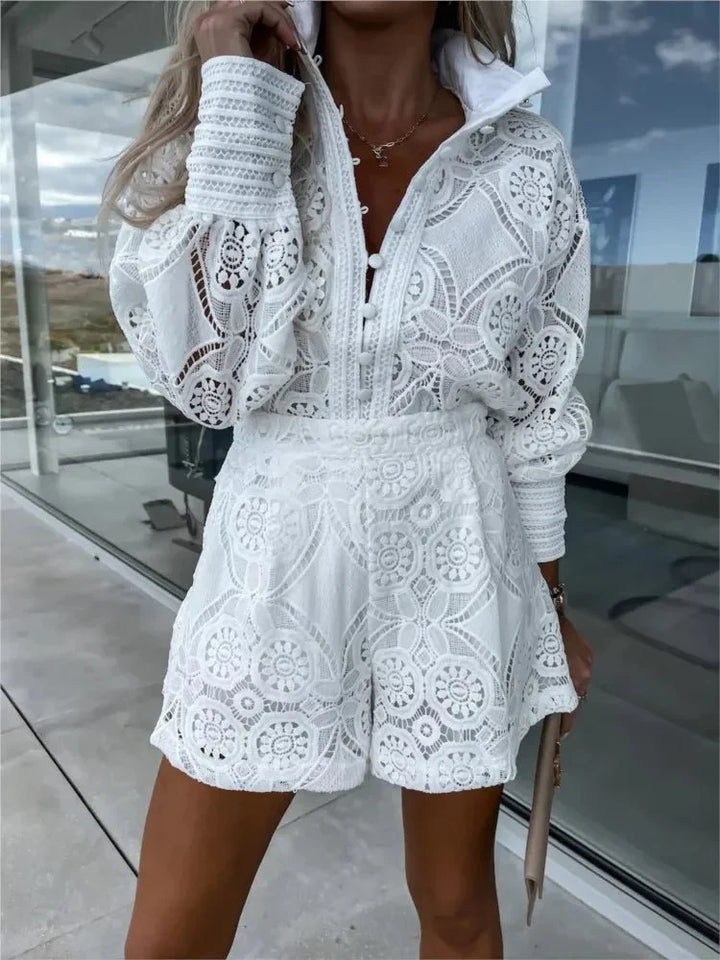 Saraya | Elegant Two-Piece Short Set
