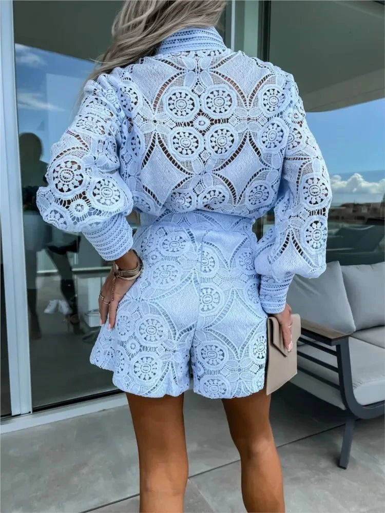 Saraya | Elegant Two-Piece Short Set