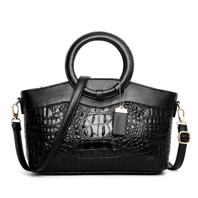 Frances - Classic Heritage Leather Shoulder Bag