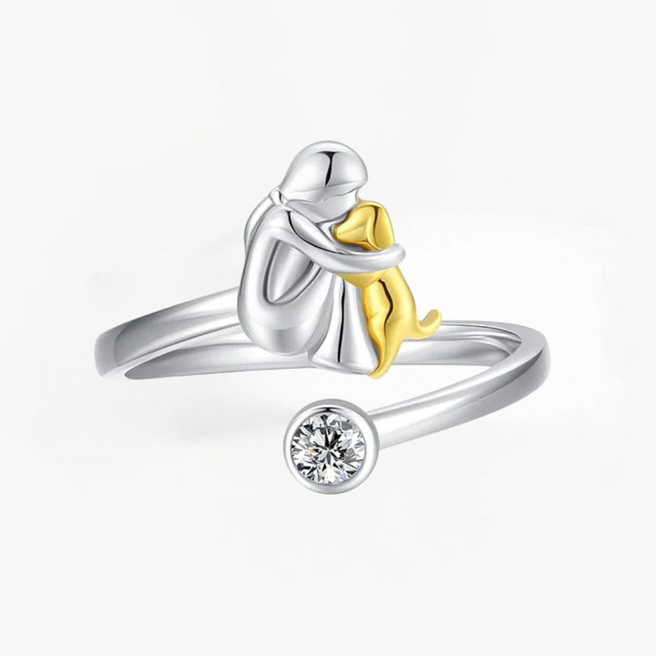 Rose™ - Dog Icon Ring