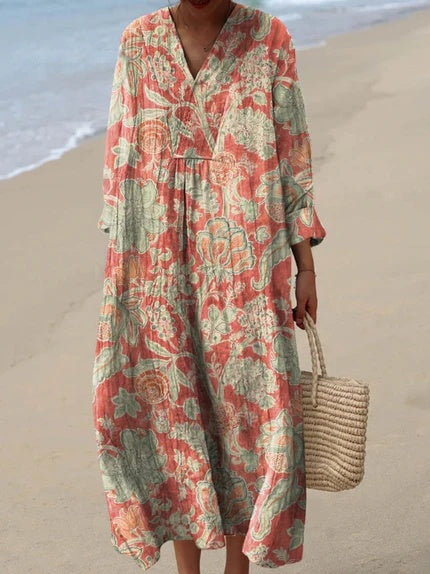 Briseis | Vintage Floral Dress